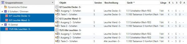 Knowhow - Gruppenadressen "sendend" & "hörend" – Bild 2